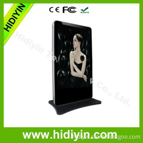 android standing media lcd ad players 65" big motion